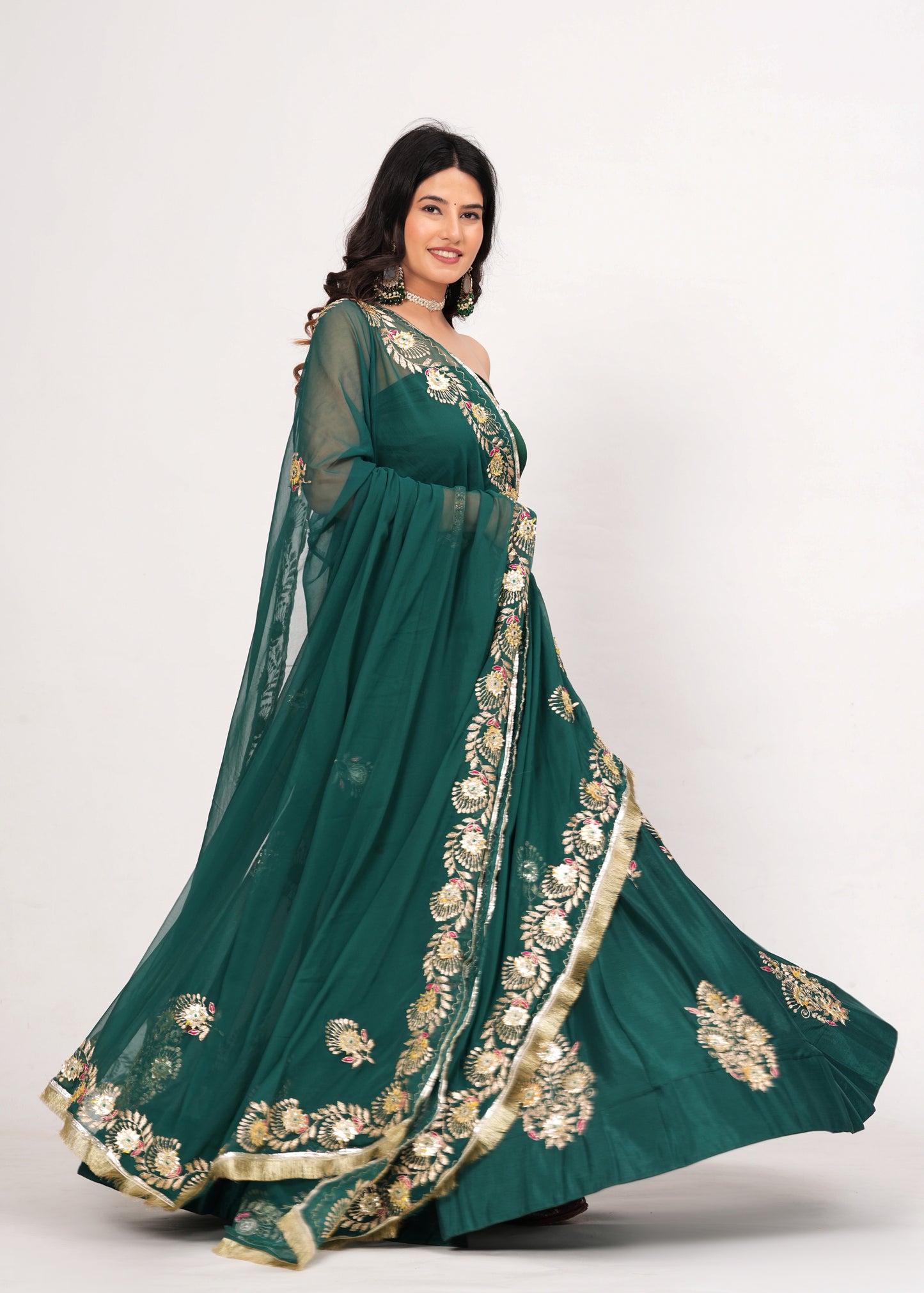 GOTTA PATTI LEHENGA