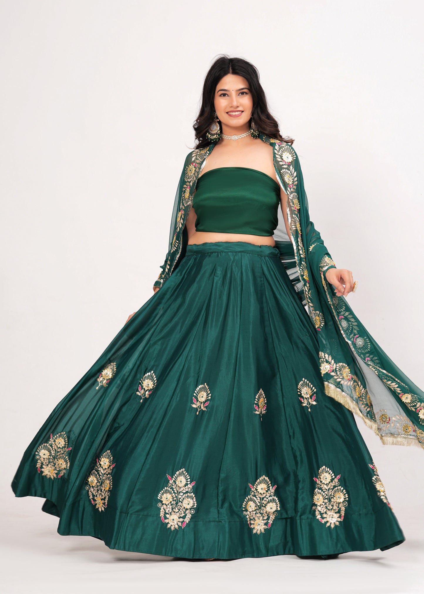 GOTTA PATTI LEHENGA