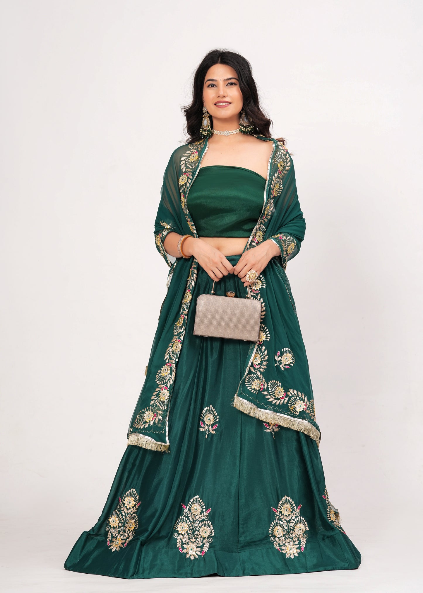 GOTTA PATTI LEHENGA